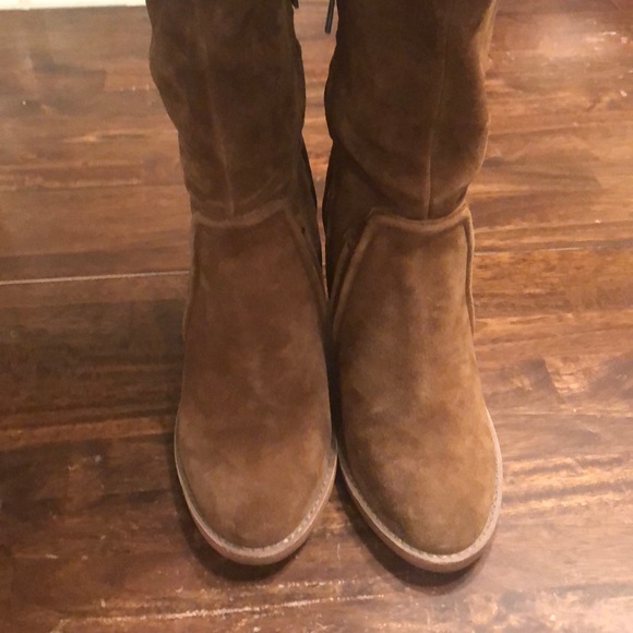 Vince Camuto "Melaya" Over the Knee Suede Boots - Picture 6 of 16